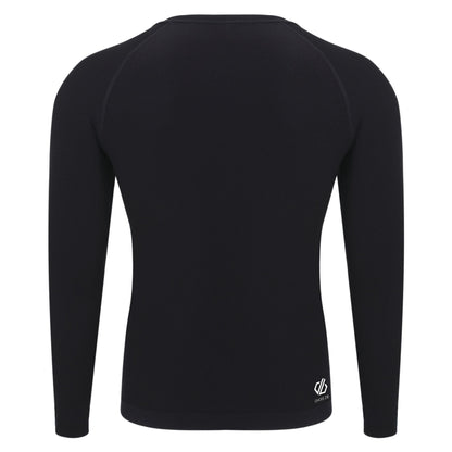 Black - Back - Dare 2B Mens In The Zone III Long-Sleeved Base Layer Top