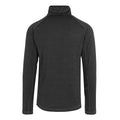 Ash - Back - Regatta Mens Yonder II Half Zip Fleece Top