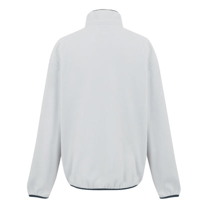 Silver Grey-Navy - Back - Regatta Mens Frankie Full Zip Fleece Jacket