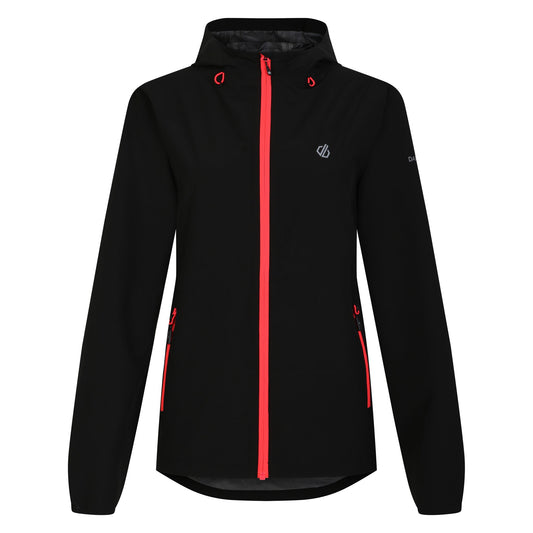 Black - Front - Dare 2B Womens-Ladies Gravitate Waterproof Jacket