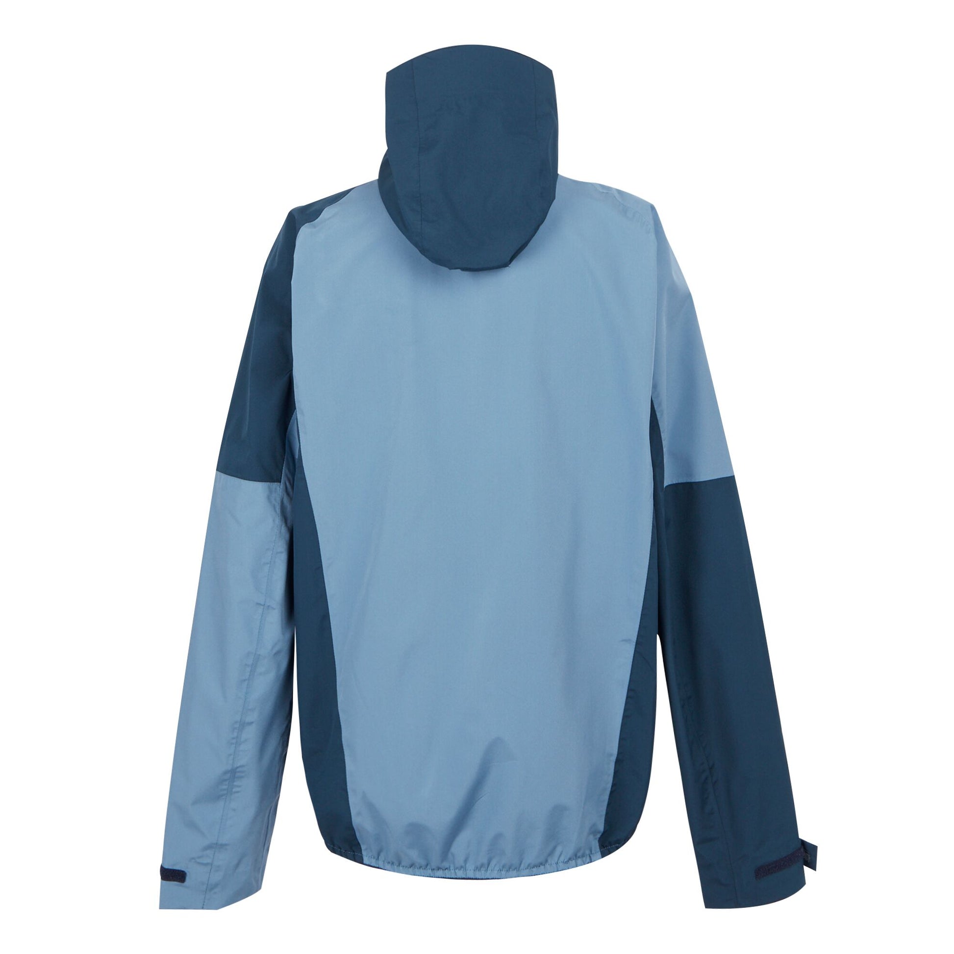 Coronet Blue-Moonlight Denim - Back - Regatta Mens Deserto II Colour Block Waterproof Jacket