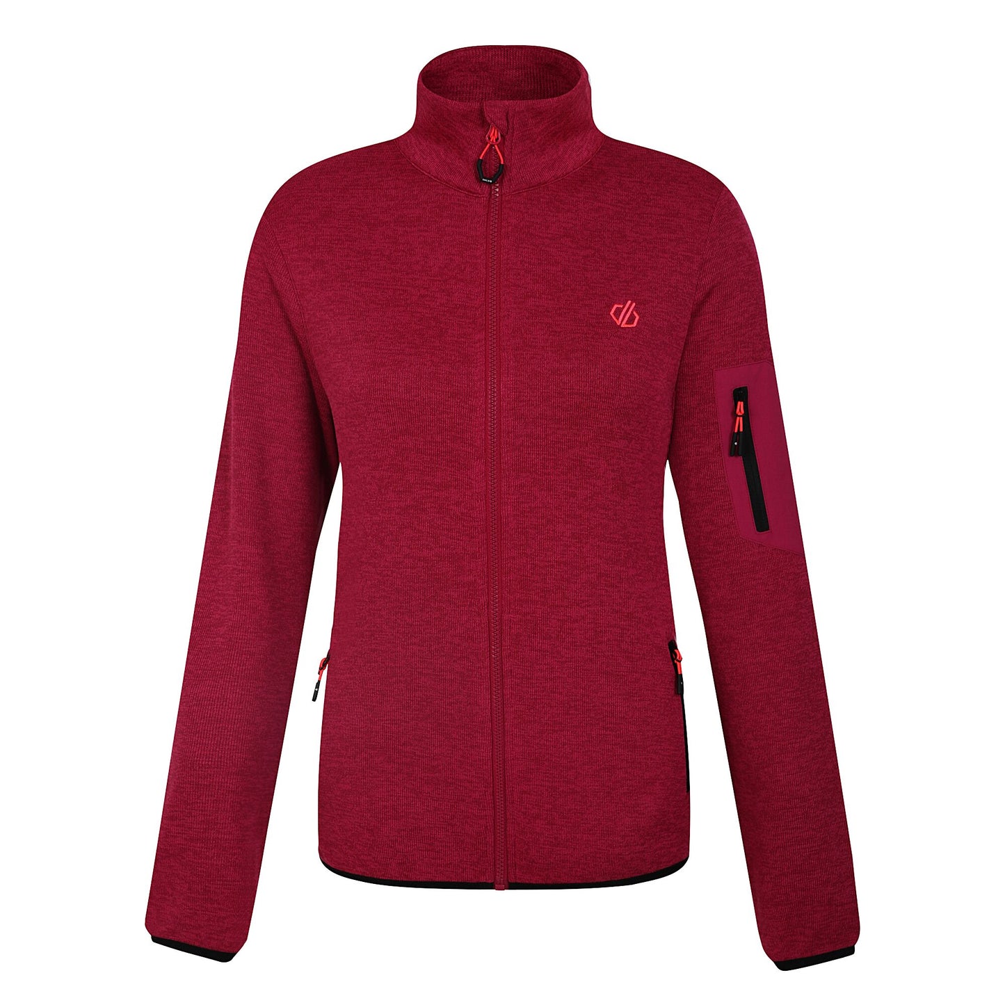 Berry Pink - Front - Dare 2B Womens-Ladies Torrek Fleece Top