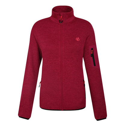 Berry Pink - Front - Dare 2B Womens-Ladies Torrek Fleece Top