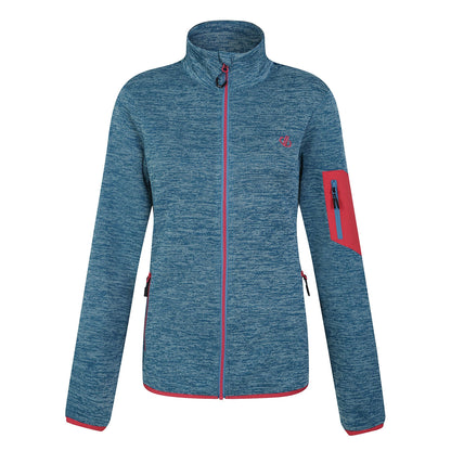 Niagara Blue - Front - Dare 2B Womens-Ladies Torrek Fleece Top