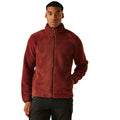 Red Ochre - Lifestyle - Regatta Mens Midoor Fluffy Fleece Jacket