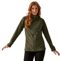 Dark Khaki Marl - Side - Dare 2B Womens-Ladies Mayse Full Zip Fleece Jacket