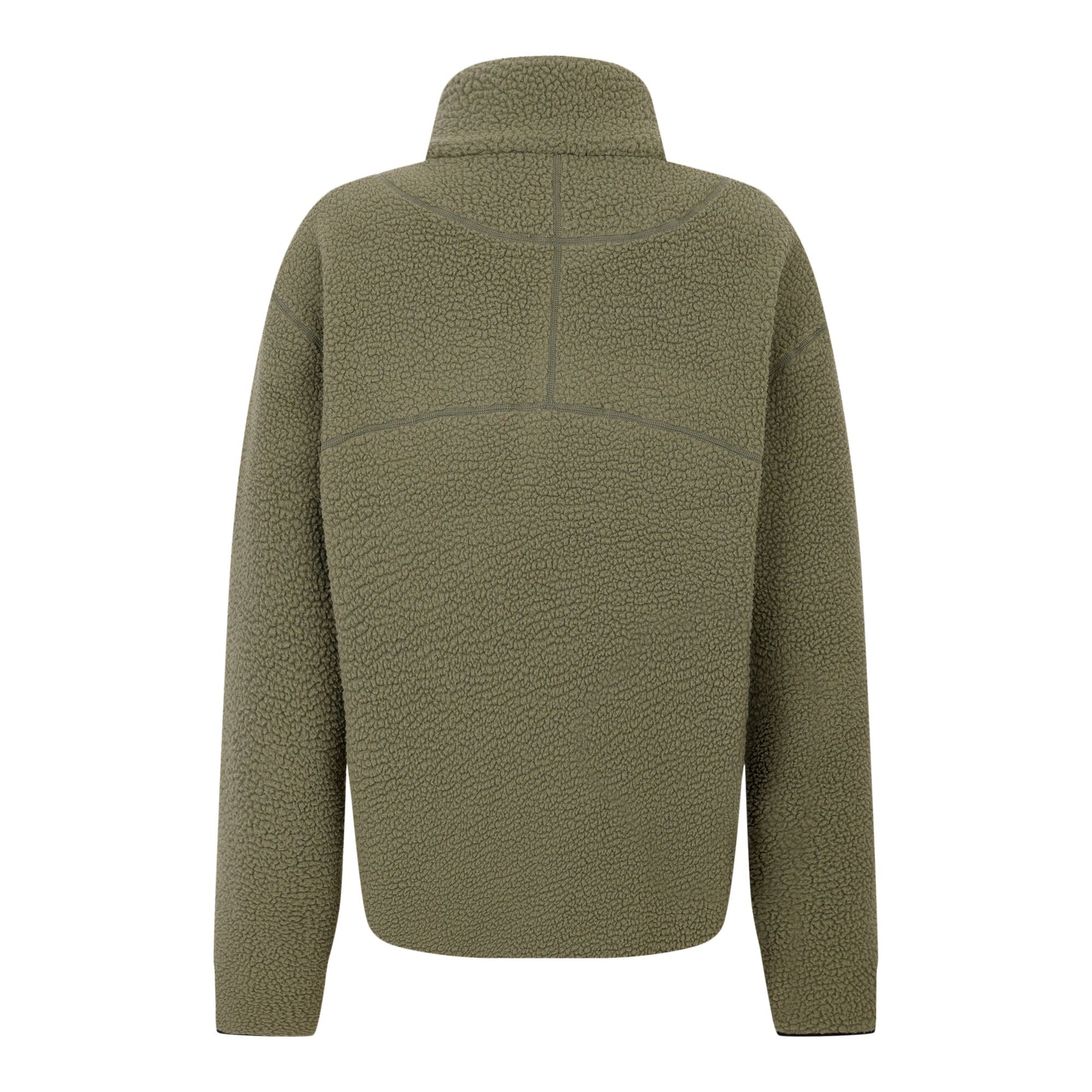 Olivine Green - Back - Dare 2B Womens-Ladies Slide Out Fleece Top