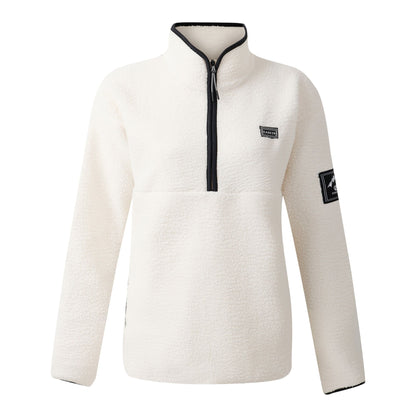 Egret - Front - Dare 2B Womens-Ladies Slide Out Fleece Top