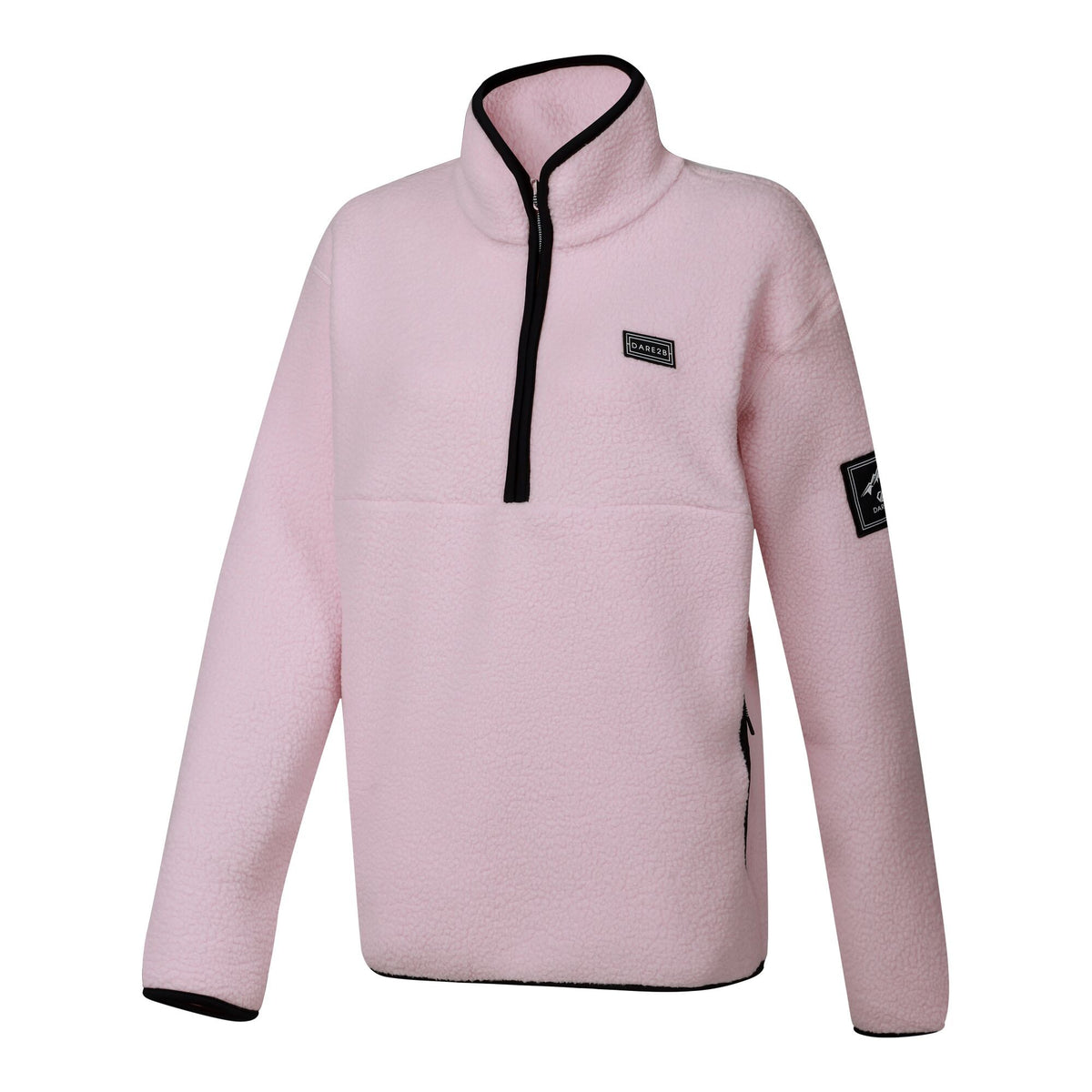 Pink Haze - Side - Dare 2B Womens-Ladies Slide Out Fleece Top