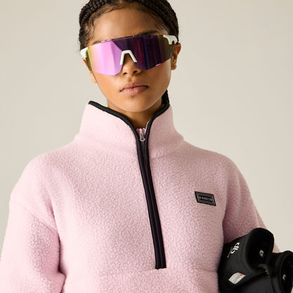 Pink Haze - Pack Shot - Dare 2B Womens-Ladies Slide Out Fleece Top
