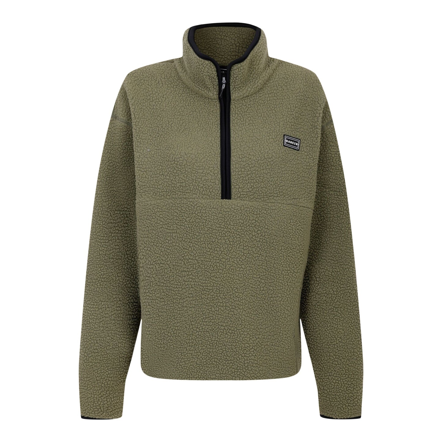 Olivine Green - Front - Dare 2B Womens-Ladies Slide Out Fleece Top