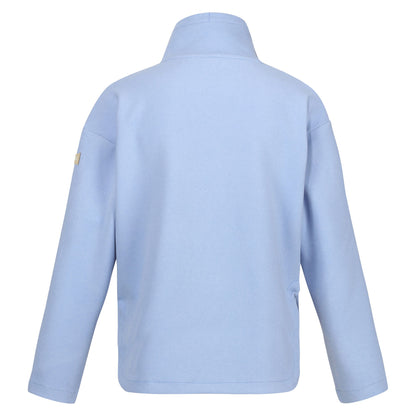 Hydrangea Blue - Back - Regatta Womens-Ladies Ashlynn Knitted Fleece Jacket