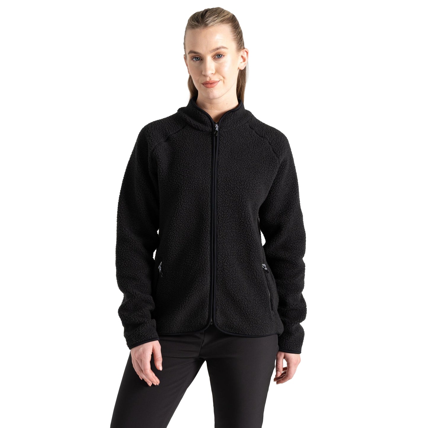 Black - Lifestyle - Dare 2B Womens-Ladies Excursion Fleece Jacket