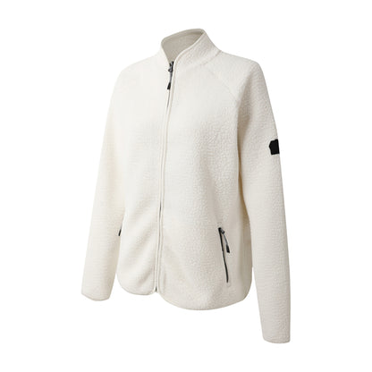 Egret - Side - Dare 2B Womens-Ladies Excursion Fleece Jacket