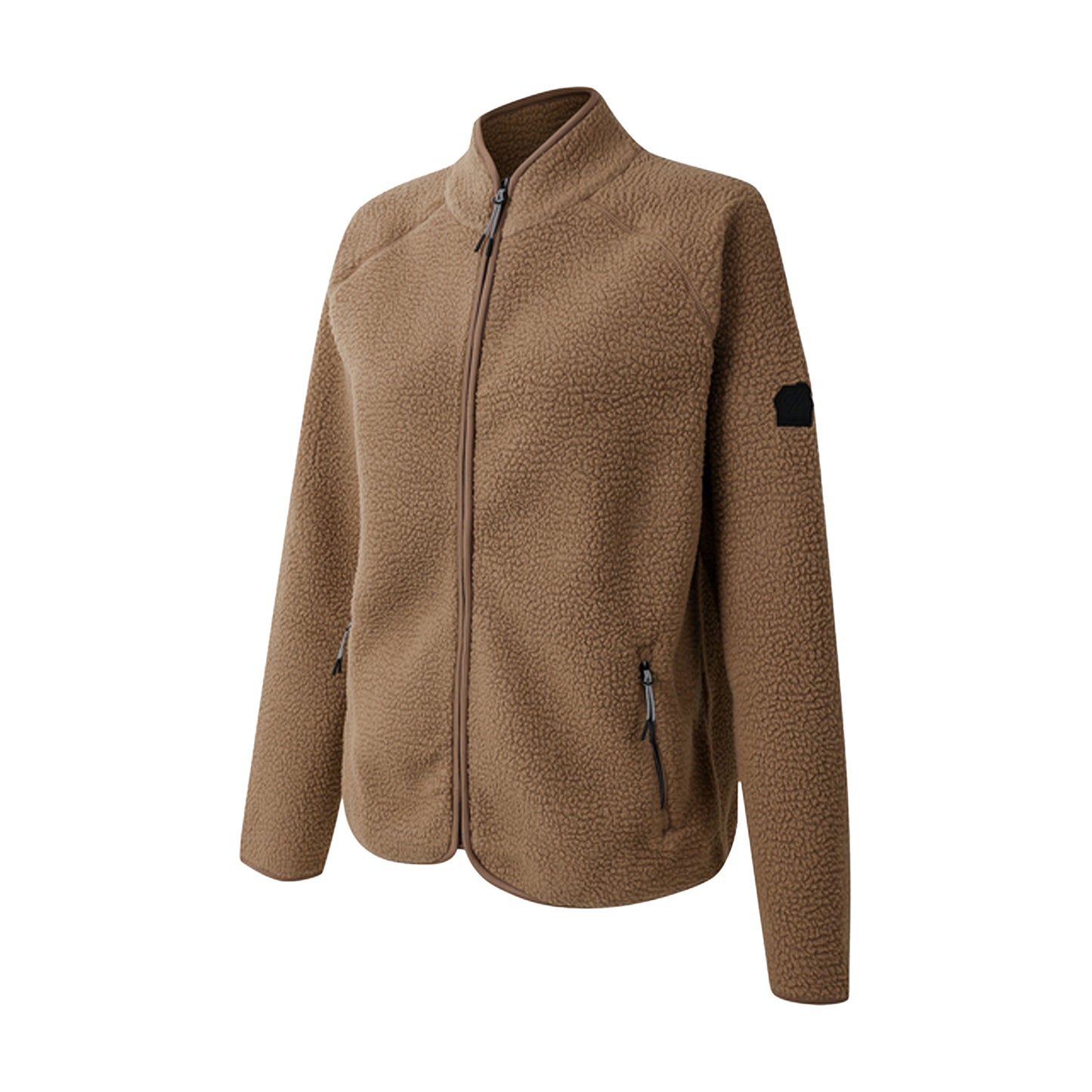 Pine Bark - Side - Dare 2B Womens-Ladies Excursion Fleece Jacket