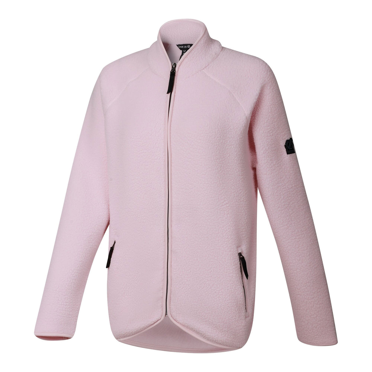 Pink Haze - Side - Dare 2B Womens-Ladies Excursion Fleece Jacket