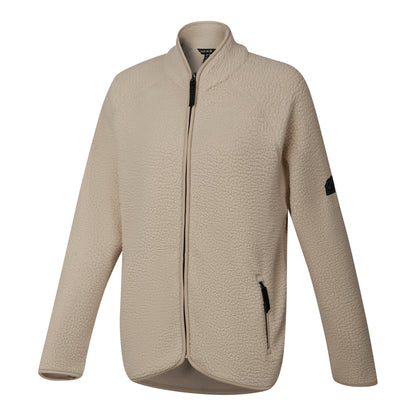 White Pepper - Side - Dare 2B Womens-Ladies Excursion Fleece Jacket