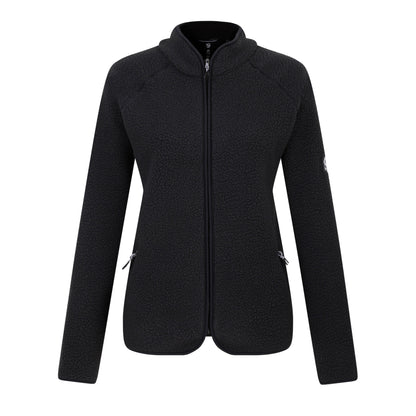 Black - Front - Dare 2B Womens-Ladies Excursion Fleece Jacket