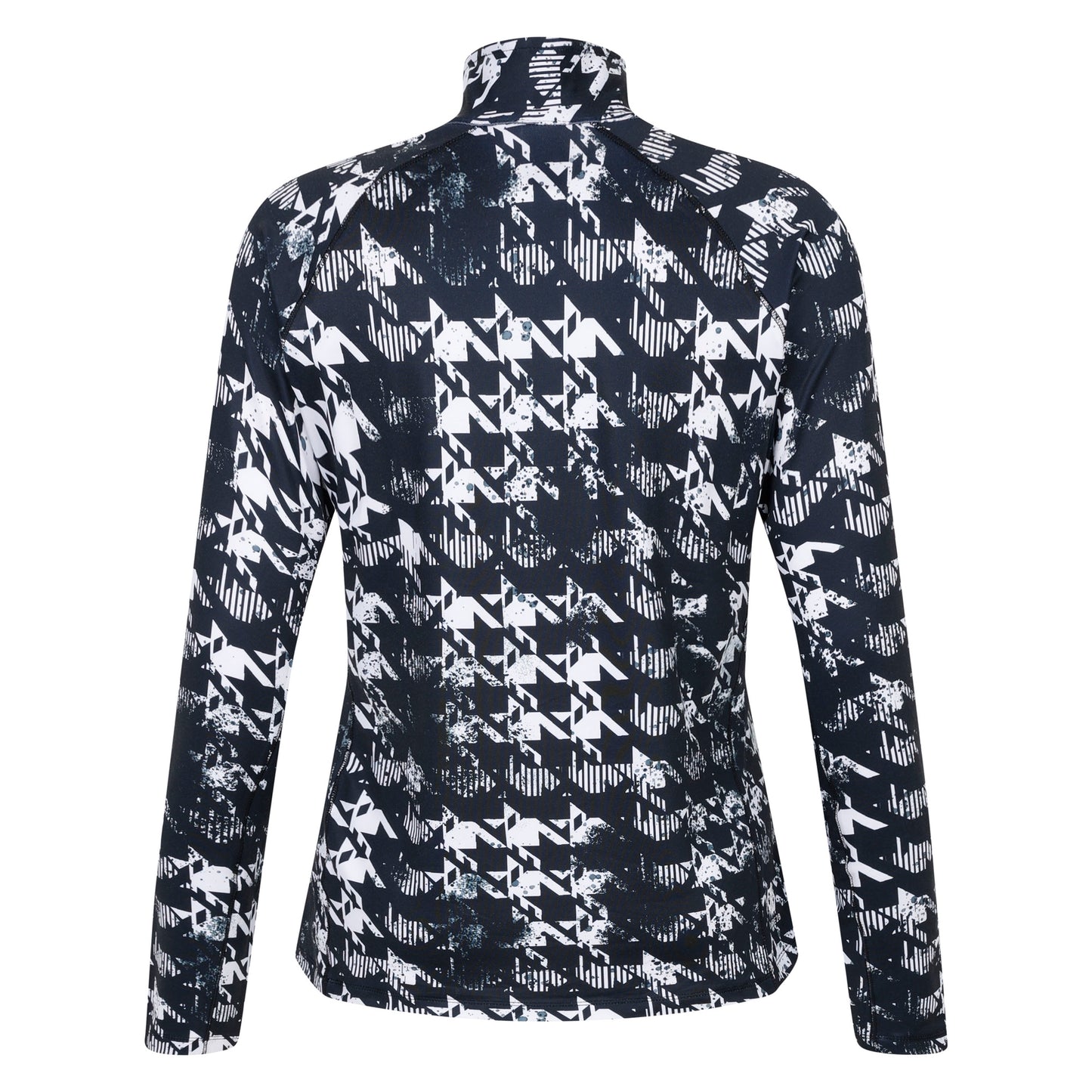 Black - Back - Dare 2B Womens-Ladies Divulge Dogtooth Core Stretch Lightweight Midlayer