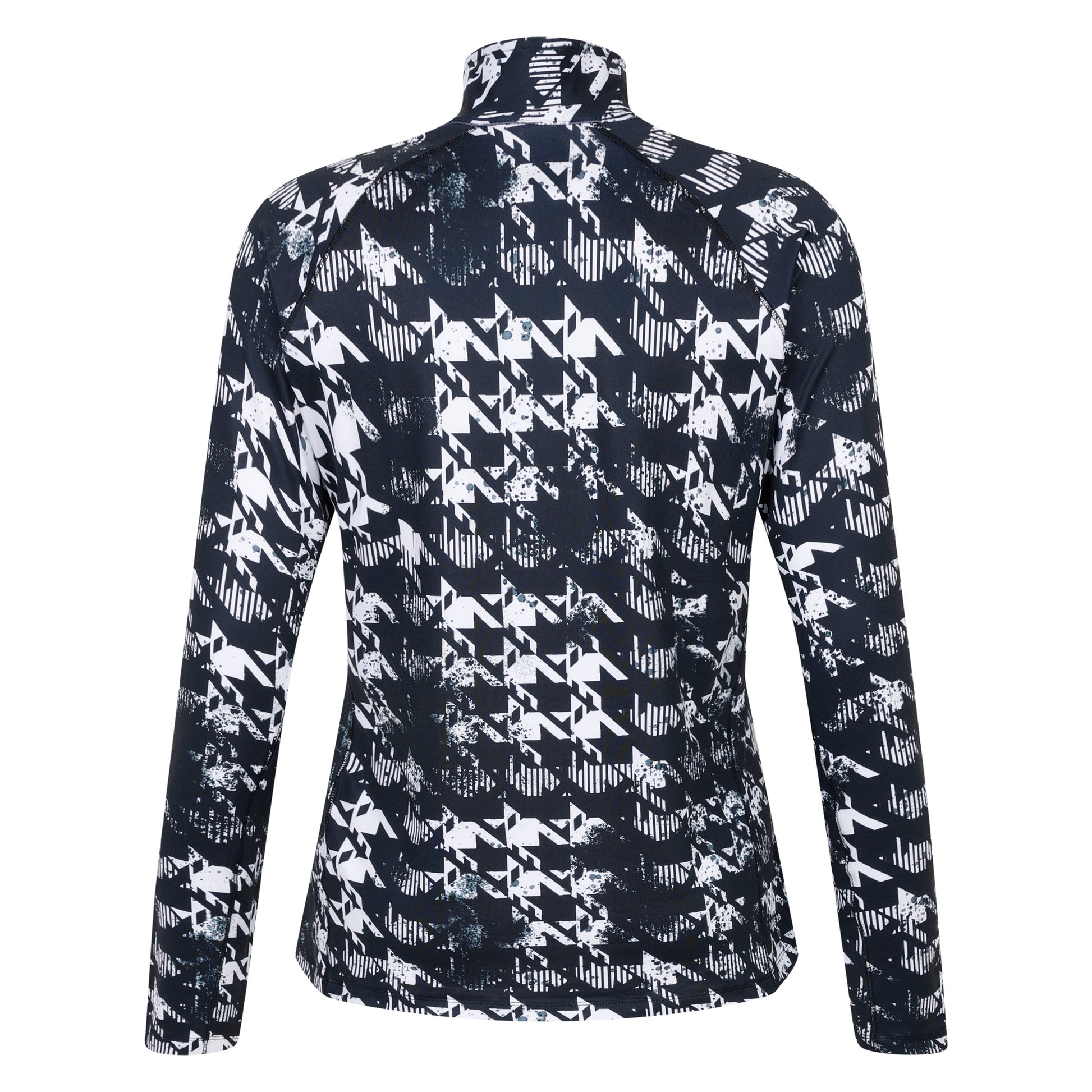 Black - Back - Dare 2B Womens-Ladies Divulge Dogtooth Core Stretch Lightweight Midlayer