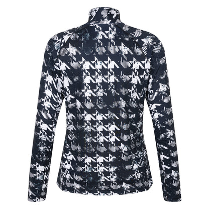 Black - Back - Dare 2B Womens-Ladies Divulge Dogtooth Core Stretch Lightweight Midlayer
