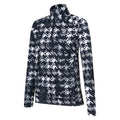Black - Side - Dare 2B Womens-Ladies Divulge Dogtooth Core Stretch Lightweight Midlayer