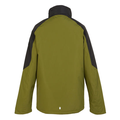 Nephrite Green-Black - Back - Regatta Mens Calderdale II Winter Waterproof Jacket