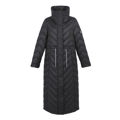 Black - Front - Regatta Womens-Ladies Caylus Christian Lacroix Waterproof Padded Jacket