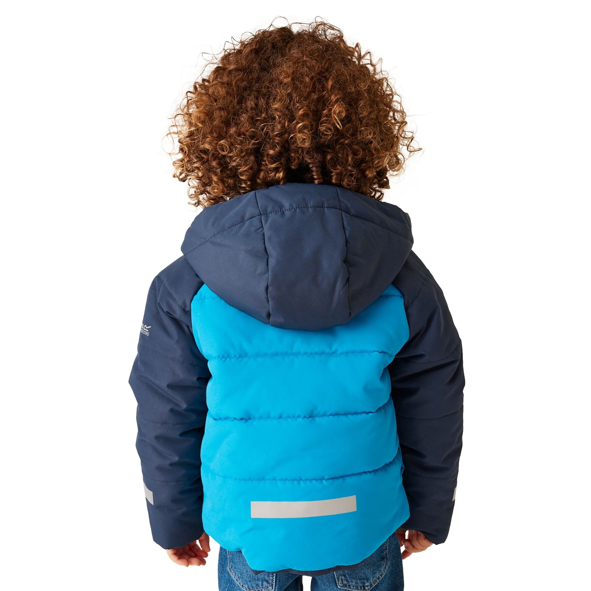 Hydro Blue - Lifestyle - Regatta Childrens-Kids Animal Padded Jacket