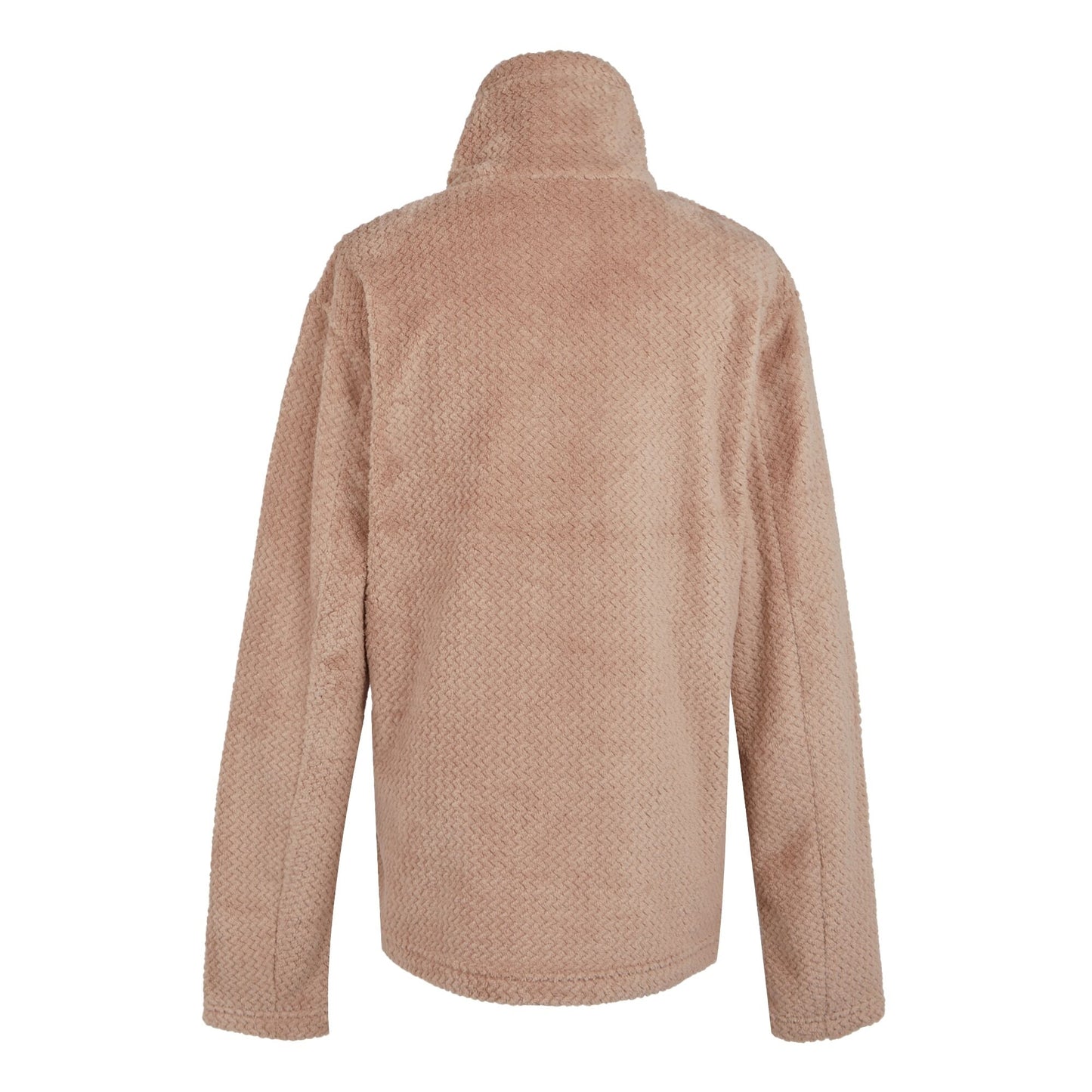 Warm Taupe - Back - Regatta Womens-Ladies Heidy Fluffy Full Zip Fleece Jacket