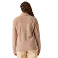 Warm Taupe - Lifestyle - Regatta Womens-Ladies Heidy Fluffy Full Zip Fleece Jacket