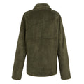 Dark Khaki - Back - Regatta Womens-Ladies Heidy Fluffy Full Zip Fleece Jacket