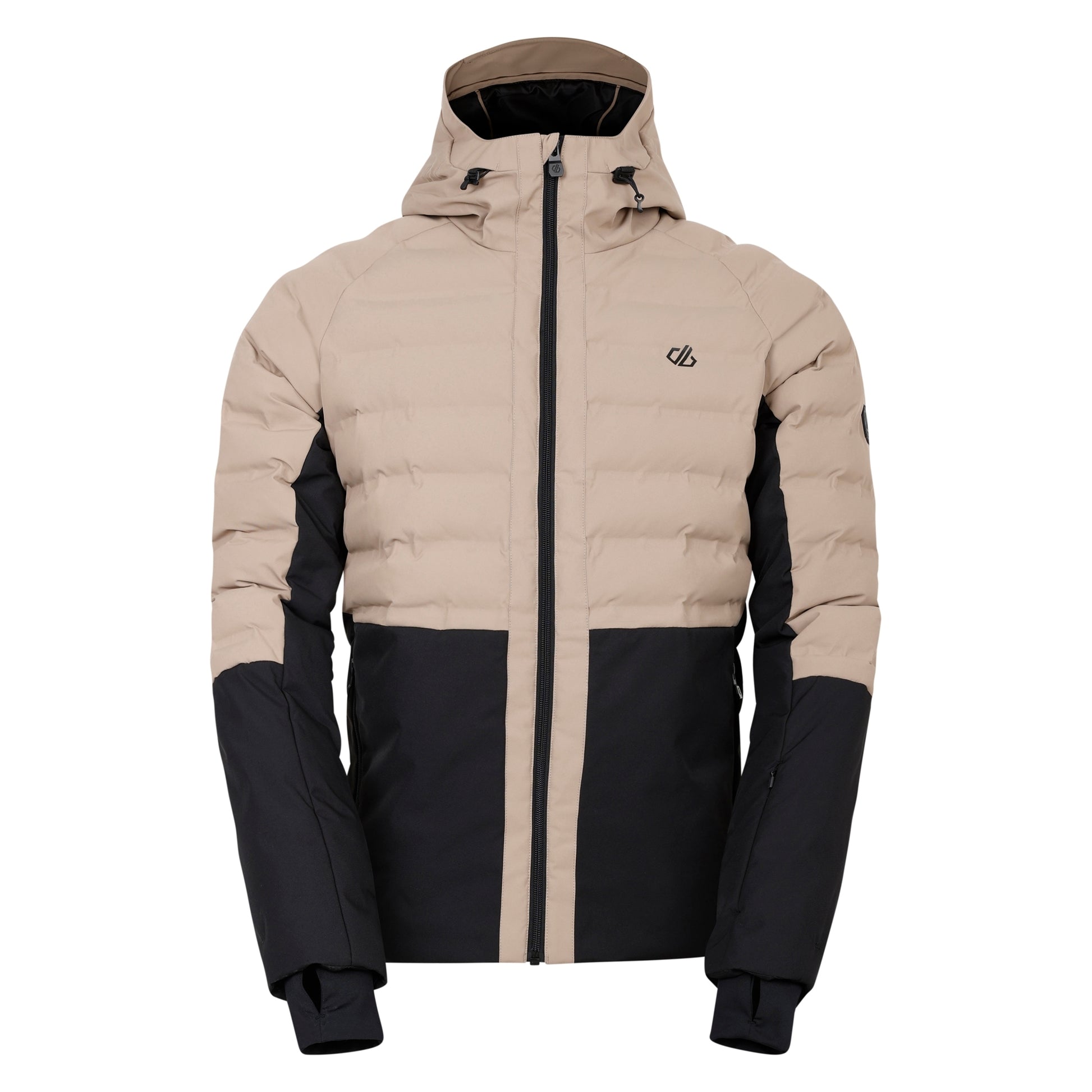 Clay-Black - Front - Regatta Mens Ollie II Ski Jacket