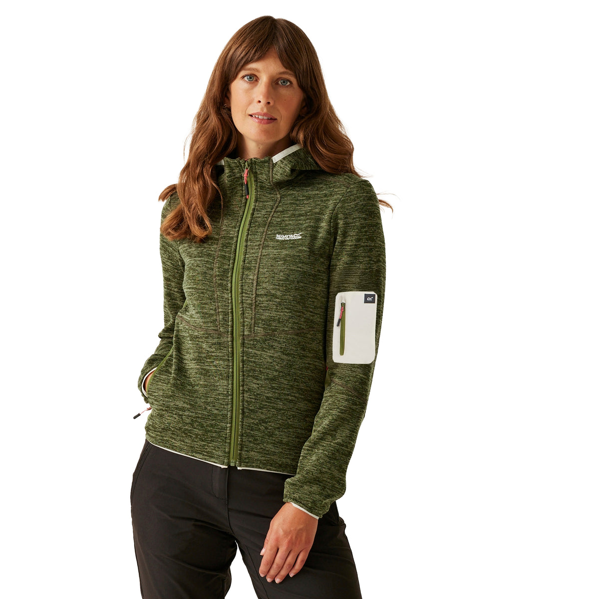 Nephrite Green - Lifestyle - Regatta Womens-Ladies Kemilia Fleece Jacket