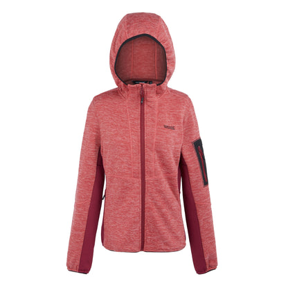 Mineral Red-Rumba Red - Front - Regatta Womens-Ladies Kemilia Fleece Jacket