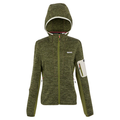 Nephrite Green - Front - Regatta Womens-Ladies Kemilia Fleece Jacket