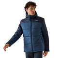 Navy-Admiral Blue - Side - Regatta Mens Nevado VII Insulated Padded Jacket