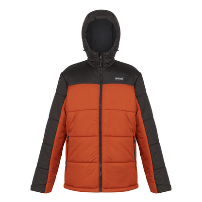 Burnt Copper-Ash - Front - Regatta Mens Nevado VII Insulated Padded Jacket