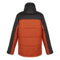 Burnt Copper-Ash - Back - Regatta Mens Nevado VII Insulated Padded Jacket