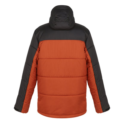 Burnt Copper-Ash - Back - Regatta Mens Nevado VII Insulated Padded Jacket
