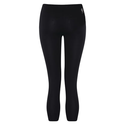 Black - Close up - Dare 2B Childrens-Kids Elate III Base Layer Set