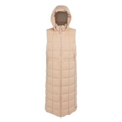 Warm Taupe - Front - Regatta Womens-Ladies Leandra Longline Gilet