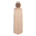 Warm Taupe - Front - Regatta Womens-Ladies Leandra Longline Gilet