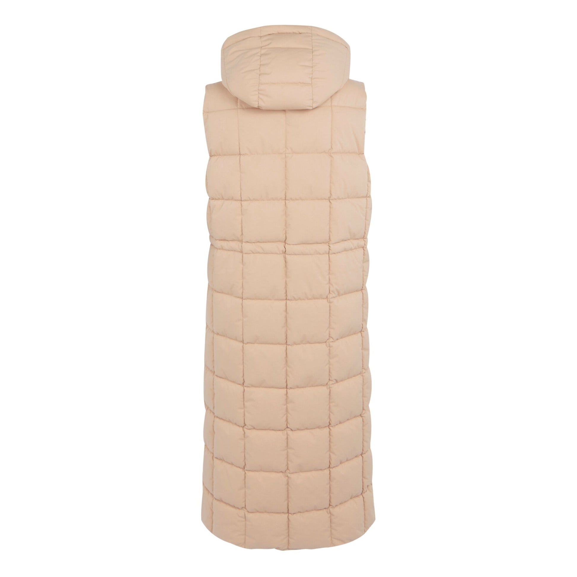 Warm Taupe - Back - Regatta Womens-Ladies Leandra Longline Gilet