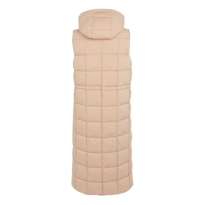 Warm Taupe - Back - Regatta Womens-Ladies Leandra Longline Gilet