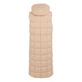 Warm Taupe - Back - Regatta Womens-Ladies Leandra Longline Gilet