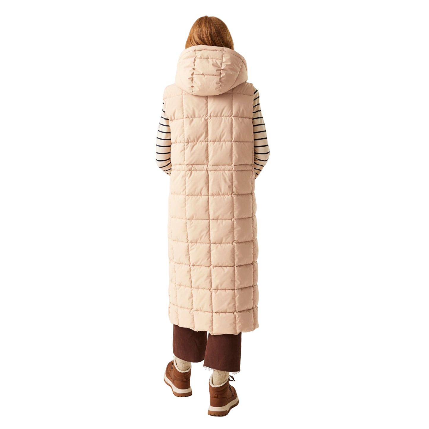 Warm Taupe - Lifestyle - Regatta Womens-Ladies Leandra Longline Gilet