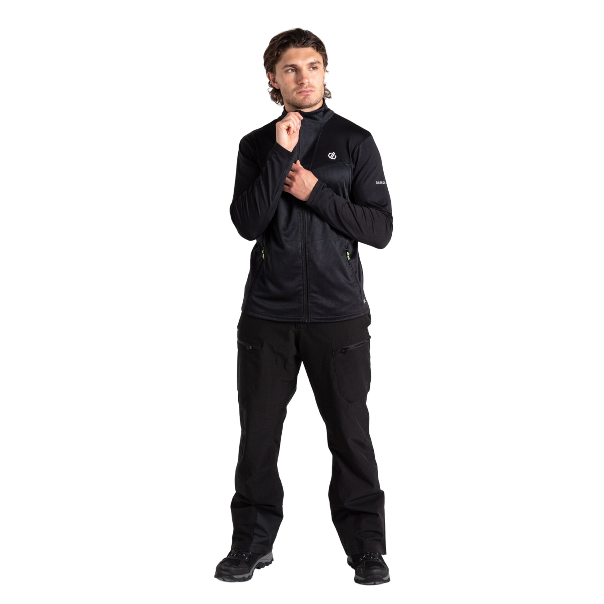 Black - Lifestyle - Dare 2B Mens Substratum II Core Stretch Midlayer
