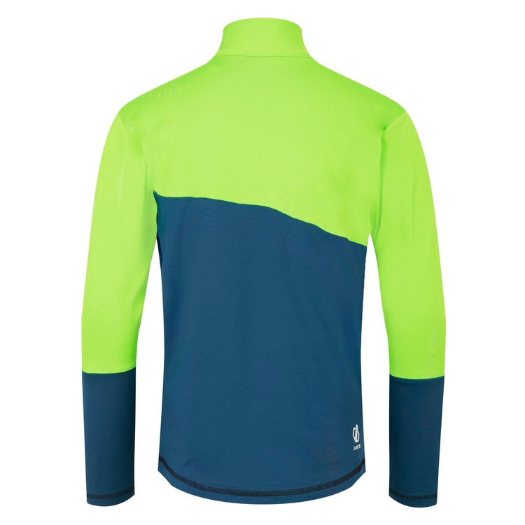 Green Flash-Moonlight Denim - Back - Dare 2B Childrens-Kids Formate III Core Stretch Midlayer