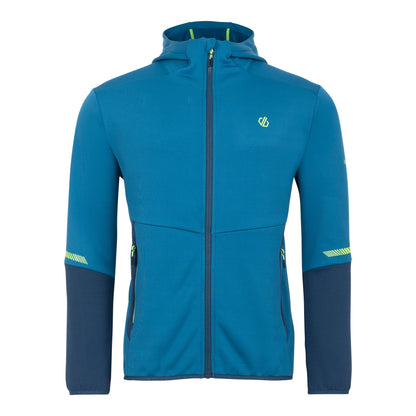 Kingfisher Blue - Front - Dare 2B Mens Camber Core Stretch Midlayer